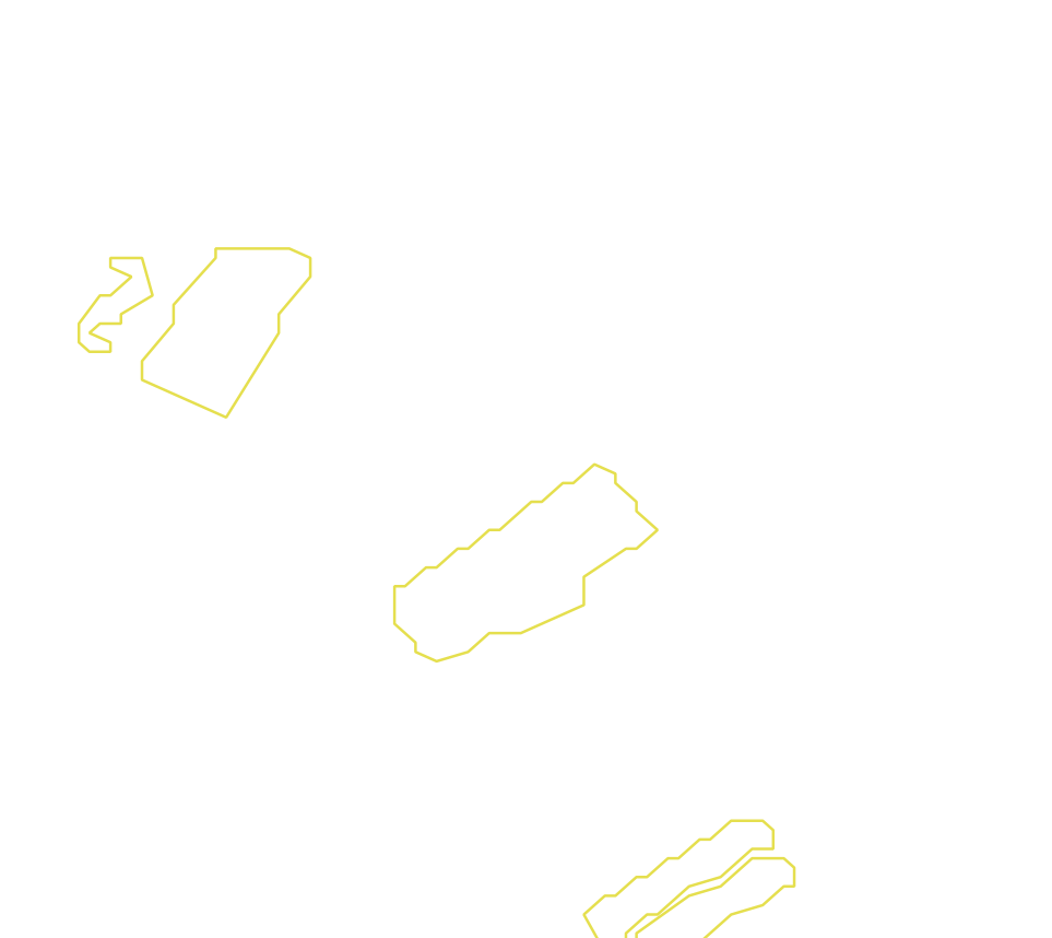 Daksegment met contourlijnen en structuurweergave