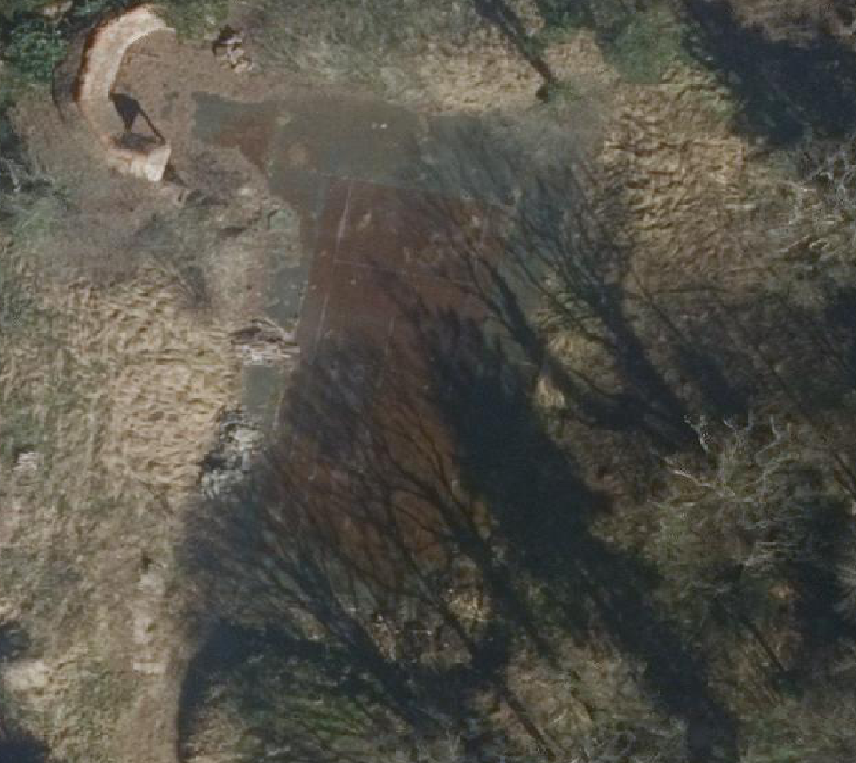 True ortho Luchtfoto op daksegment