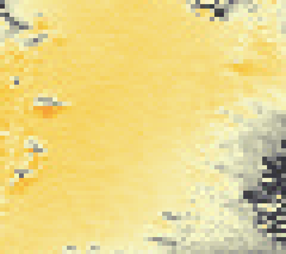 PV-irradiatie op daksegment ingezoomd met intensiteitsverdeling van zonlicht