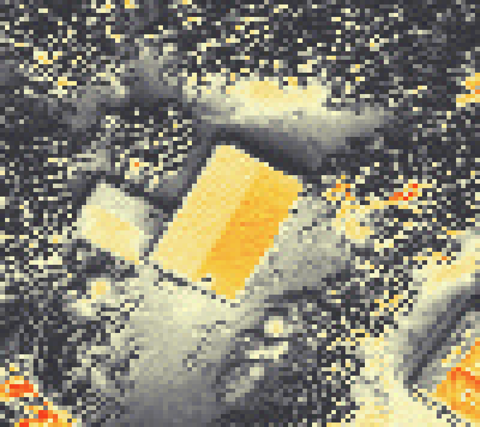 PV-irradiatie op daksegment met intensiteitsverdeling van zonlicht