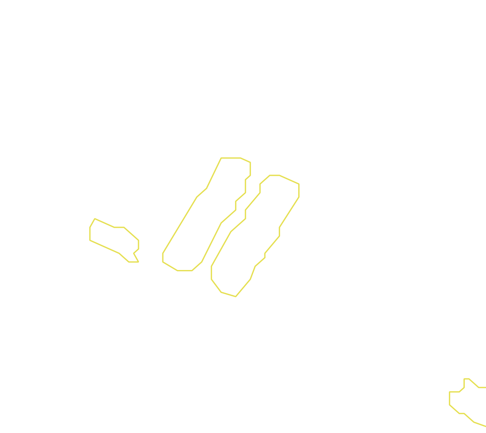 Daksegment met contourlijnen en structuurweergave