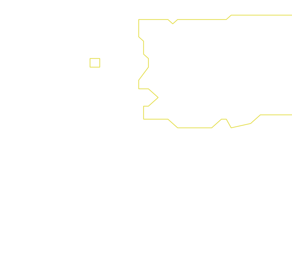 Daksegment ingezoomd met contourlijnen en structuurweergave