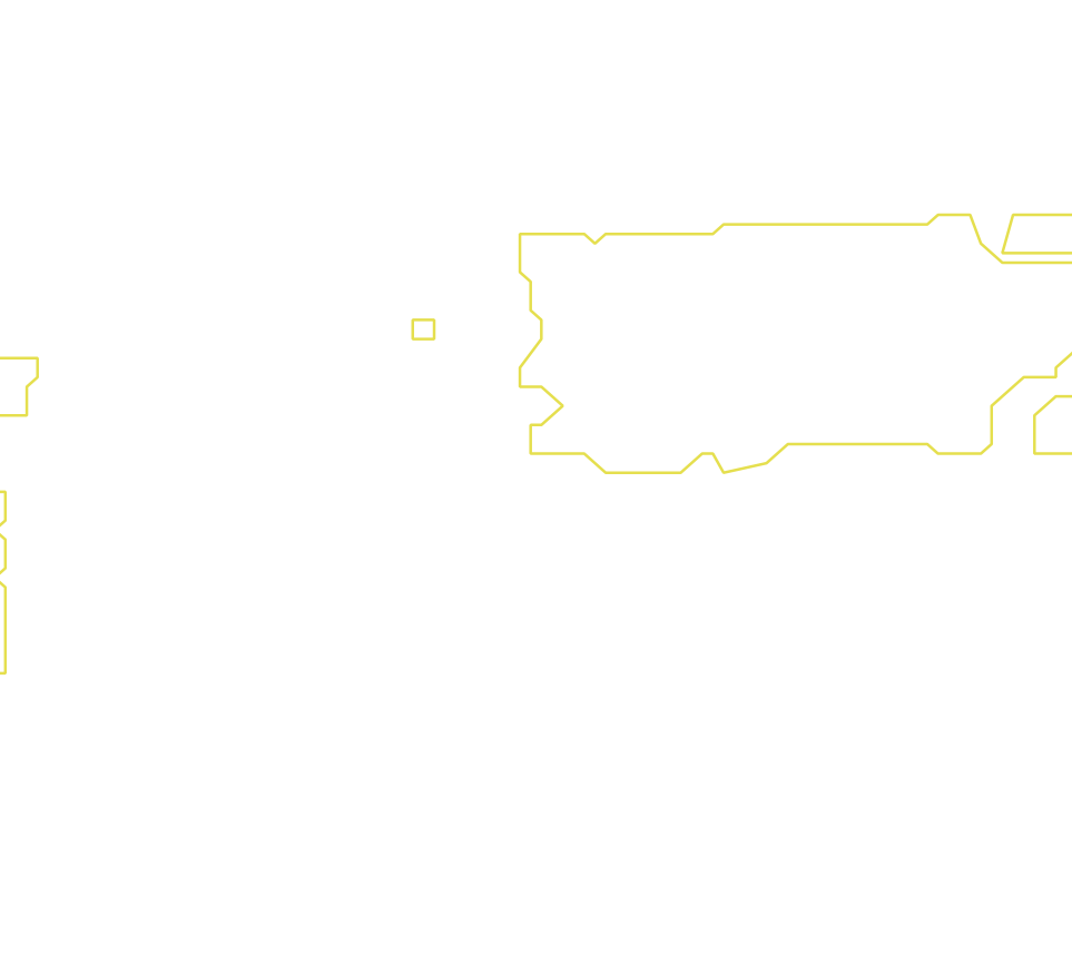 Daksegment met contourlijnen en structuurweergave