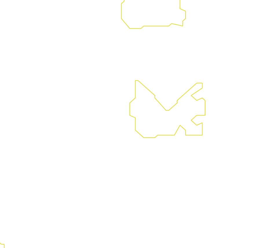 Daksegment met contourlijnen en structuurweergave