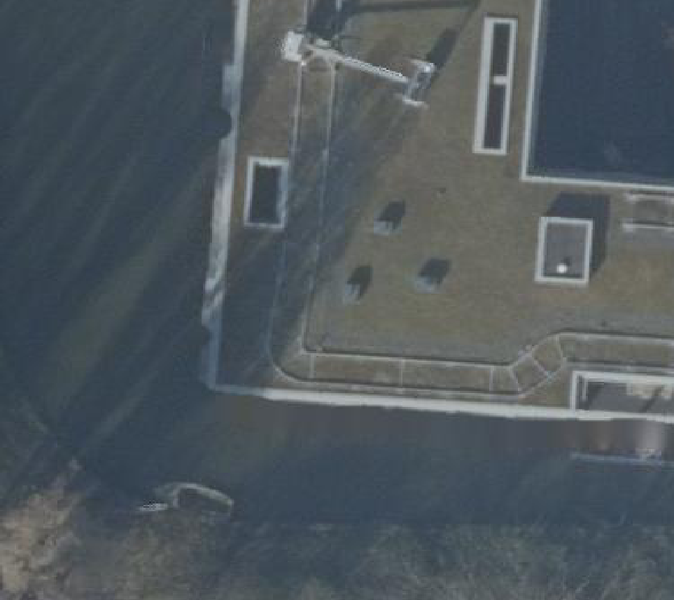 True ortho luchtfoto van Amsterdam met zicht op woning