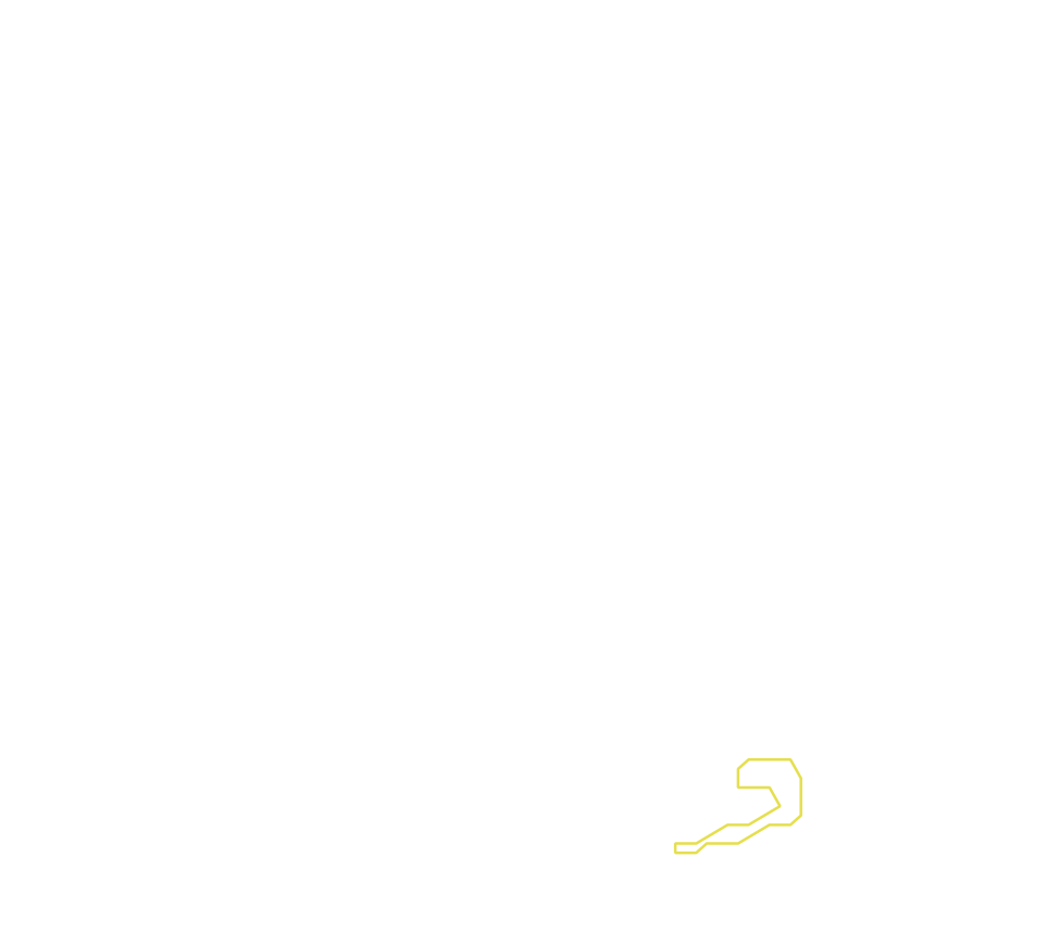 Daksegment met contourlijnen en structuurweergave