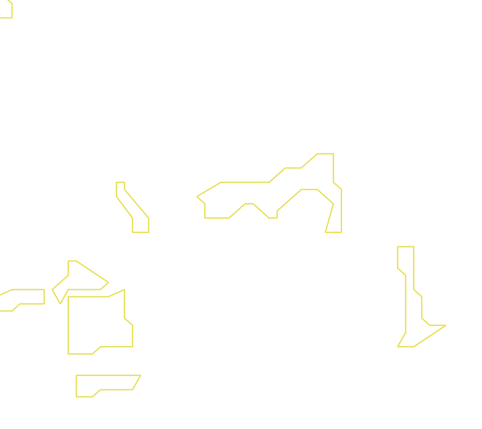 Daksegment ingezoomd met contourlijnen en structuurweergave