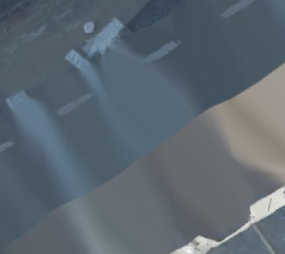 True ortho luchtfoto van Amsterdam met zicht op woning