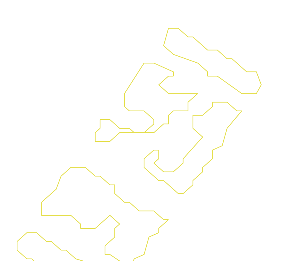 Daksegment ingezoomd met contourlijnen en structuurweergave