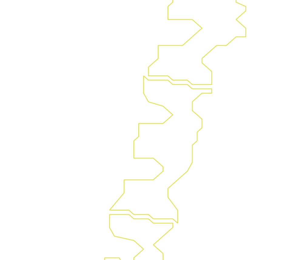 Daksegment ingezoomd met contourlijnen en structuurweergave