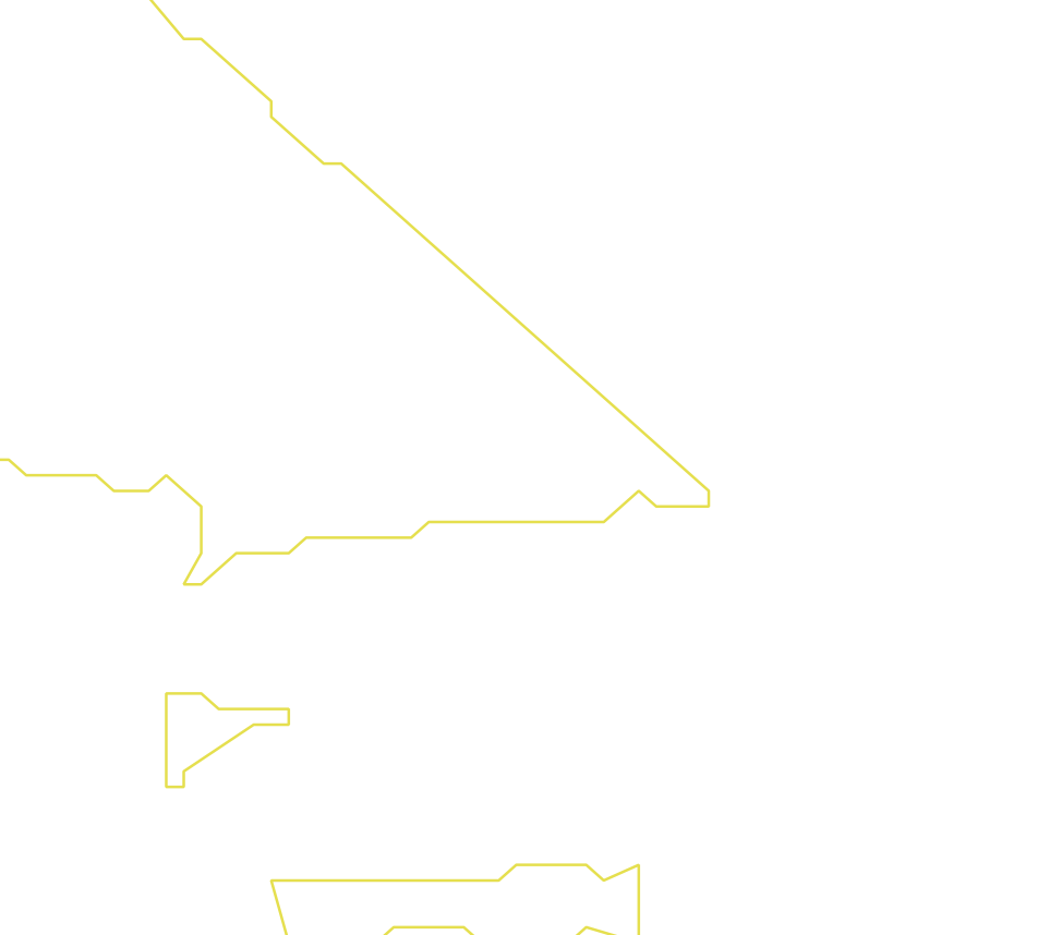 Daksegment ingezoomd met contourlijnen en structuurweergave