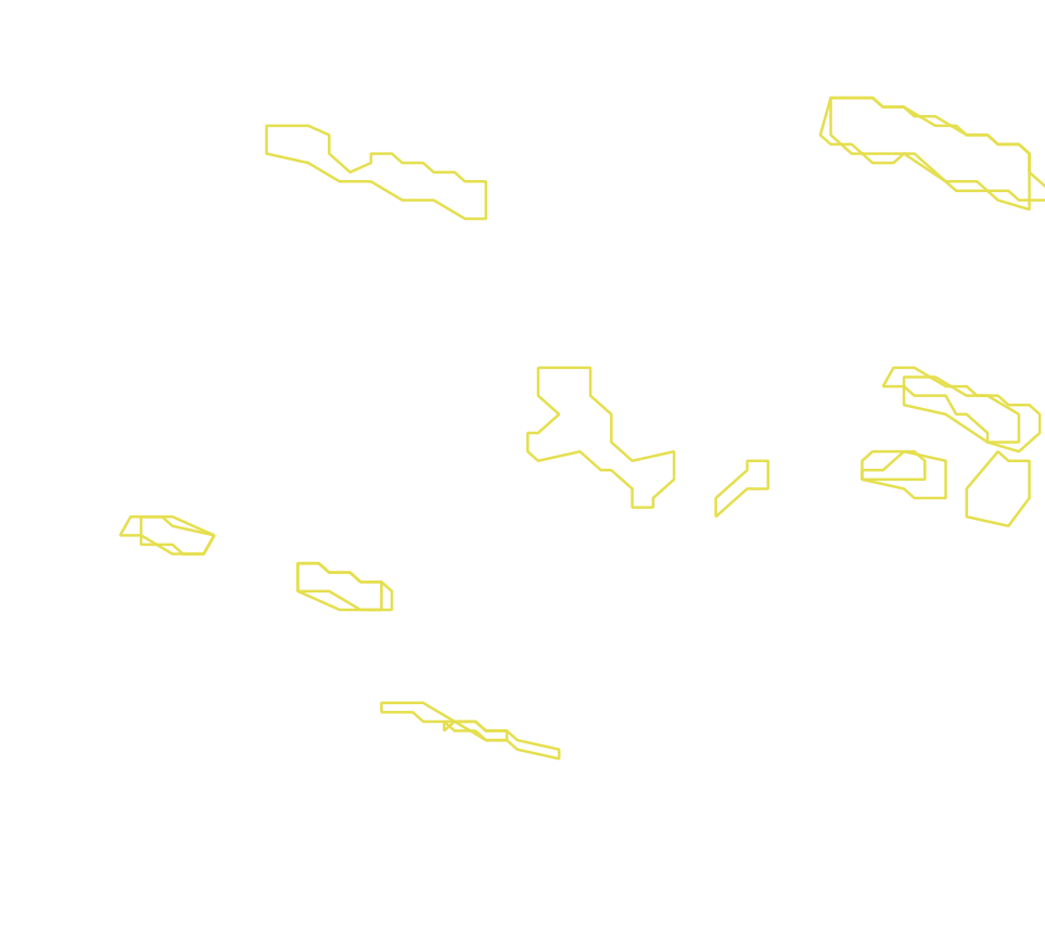 Daksegment met contourlijnen en structuurweergave