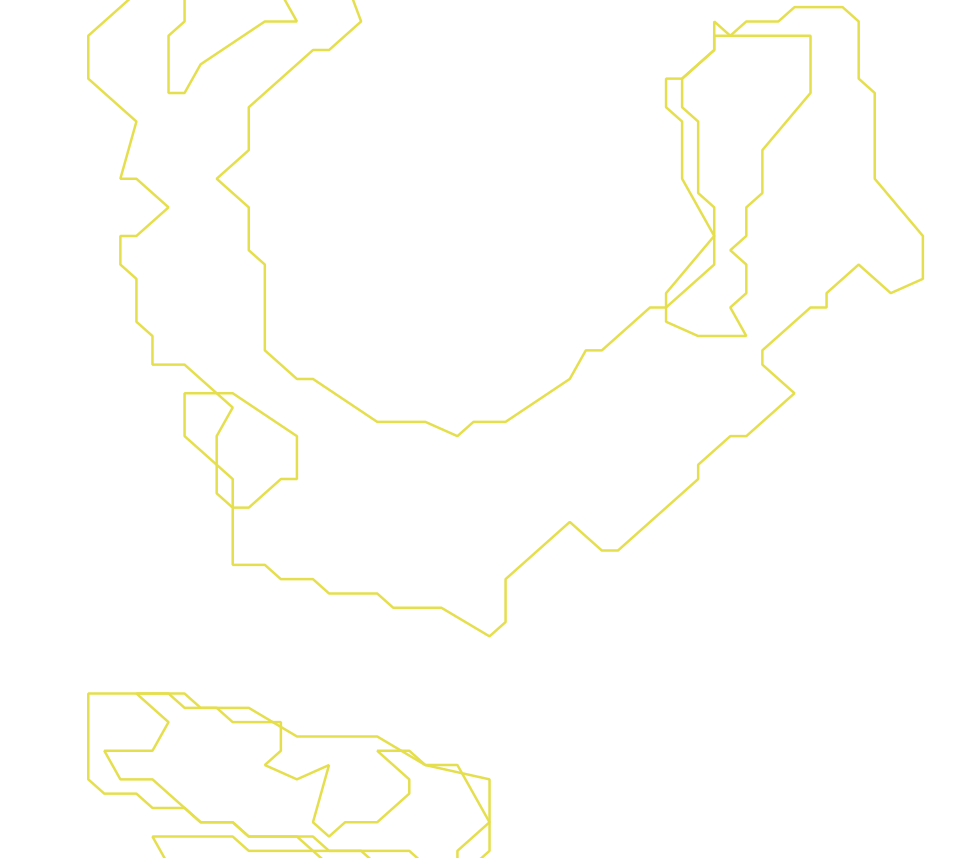 Daksegment ingezoomd met contourlijnen en structuurweergave