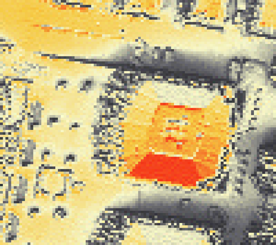 PV-irradiatie op daksegment met intensiteitsverdeling van zonlicht