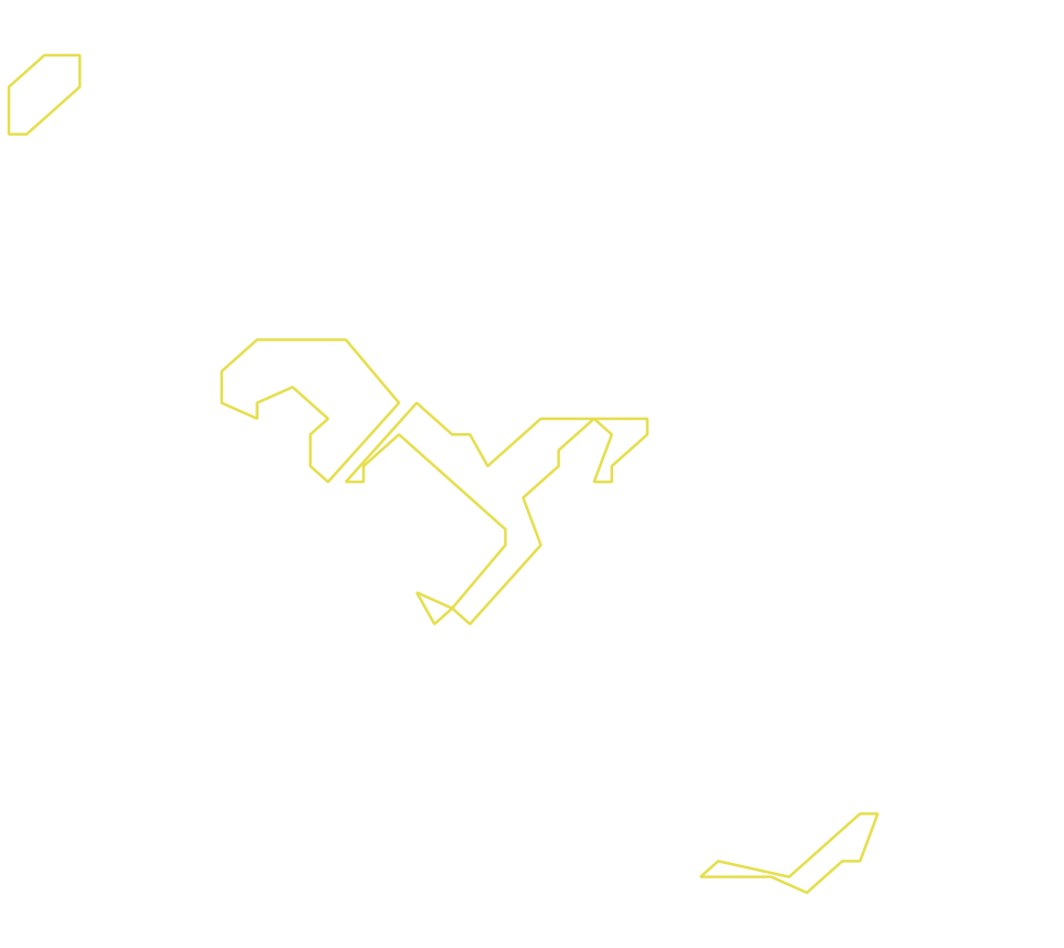 Daksegment ingezoomd met contourlijnen en structuurweergave
