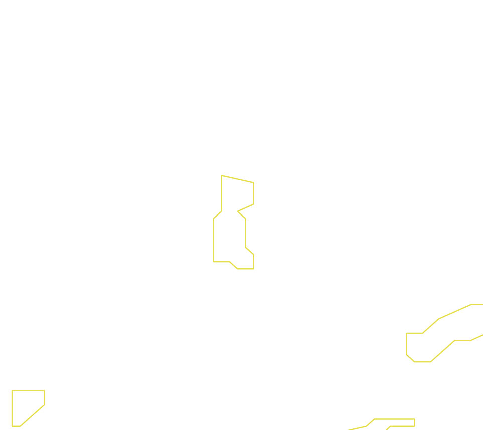 Daksegment ingezoomd met contourlijnen en structuurweergave