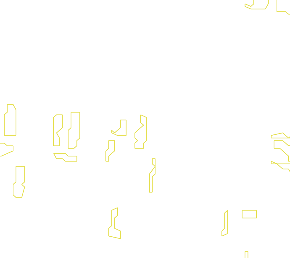 Daksegment met contourlijnen en structuurweergave