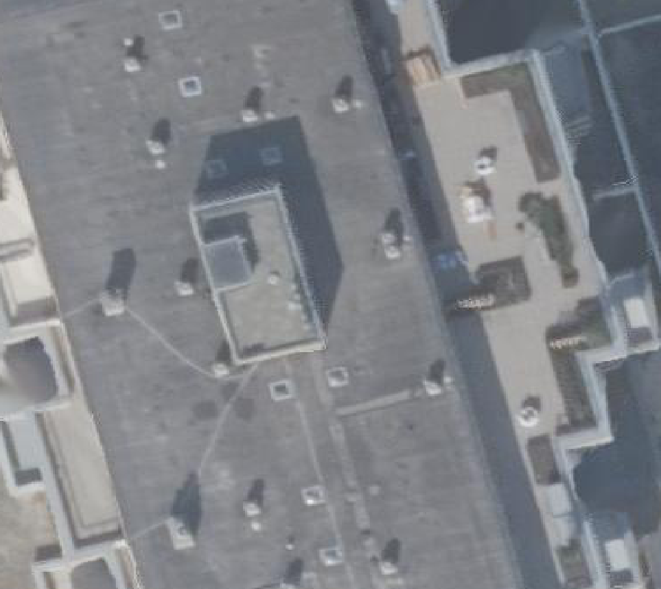 True ortho luchtfoto van Bergen aan Zee met zicht op woning
