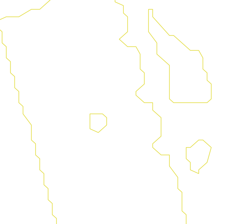 Daksegment ingezoomd met contourlijnen en structuurweergave
