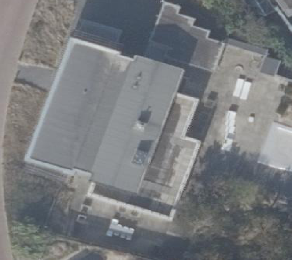 True ortho luchtfoto van Bergen aan Zee met zicht op woning