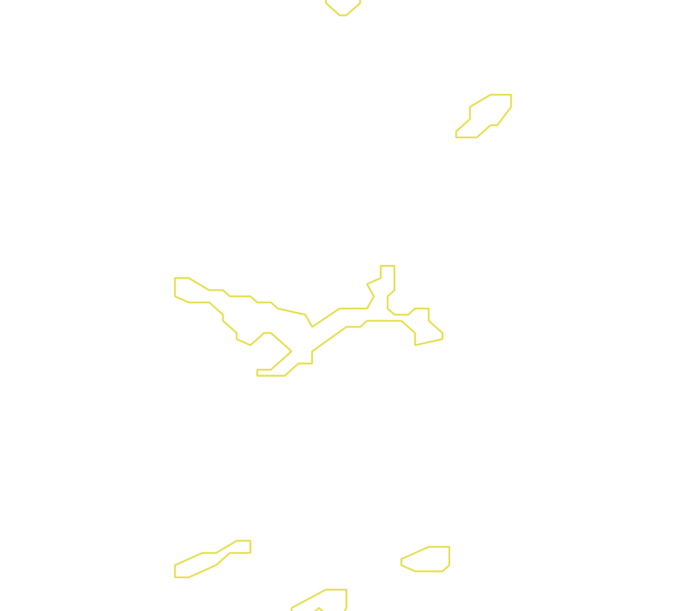 Daksegment met contourlijnen en structuurweergave