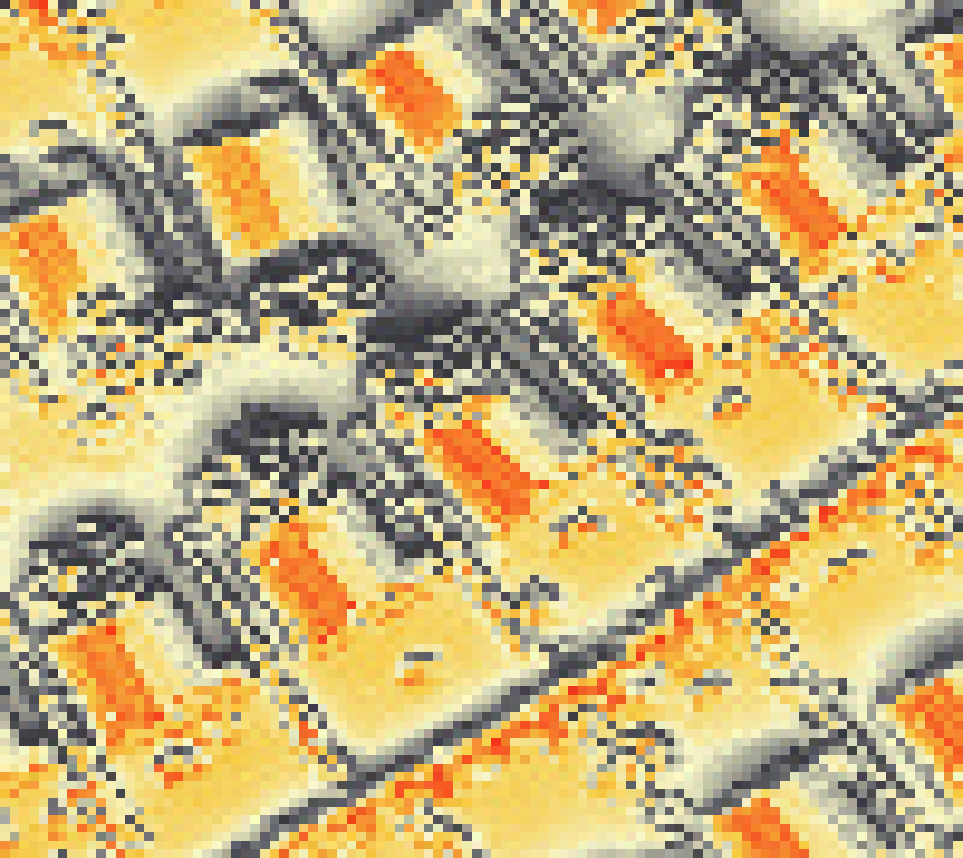 PV-irradiatie op daksegment met intensiteitsverdeling van zonlicht