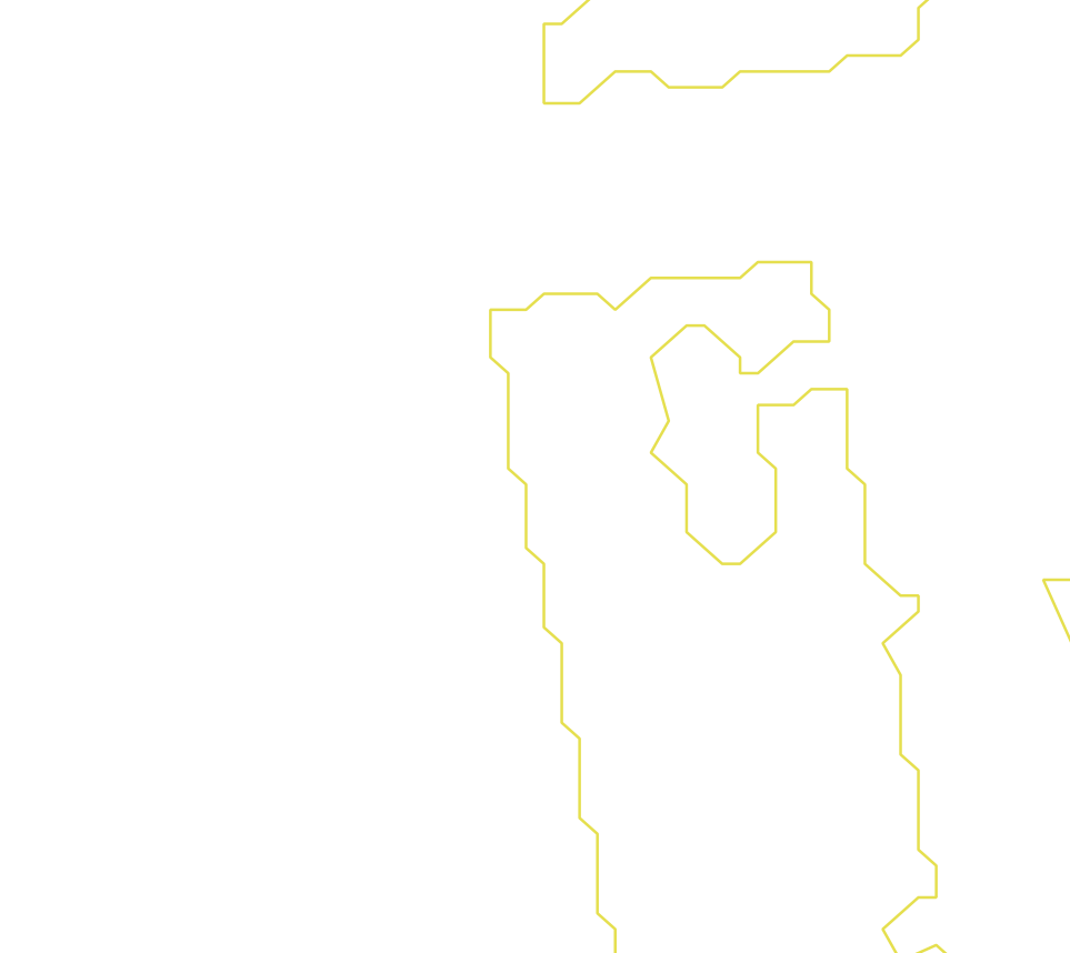 Daksegment ingezoomd met contourlijnen en structuurweergave