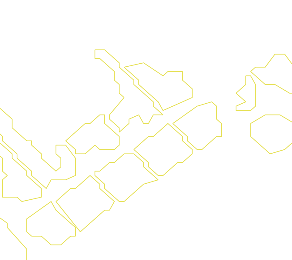 Daksegment ingezoomd met contourlijnen en structuurweergave