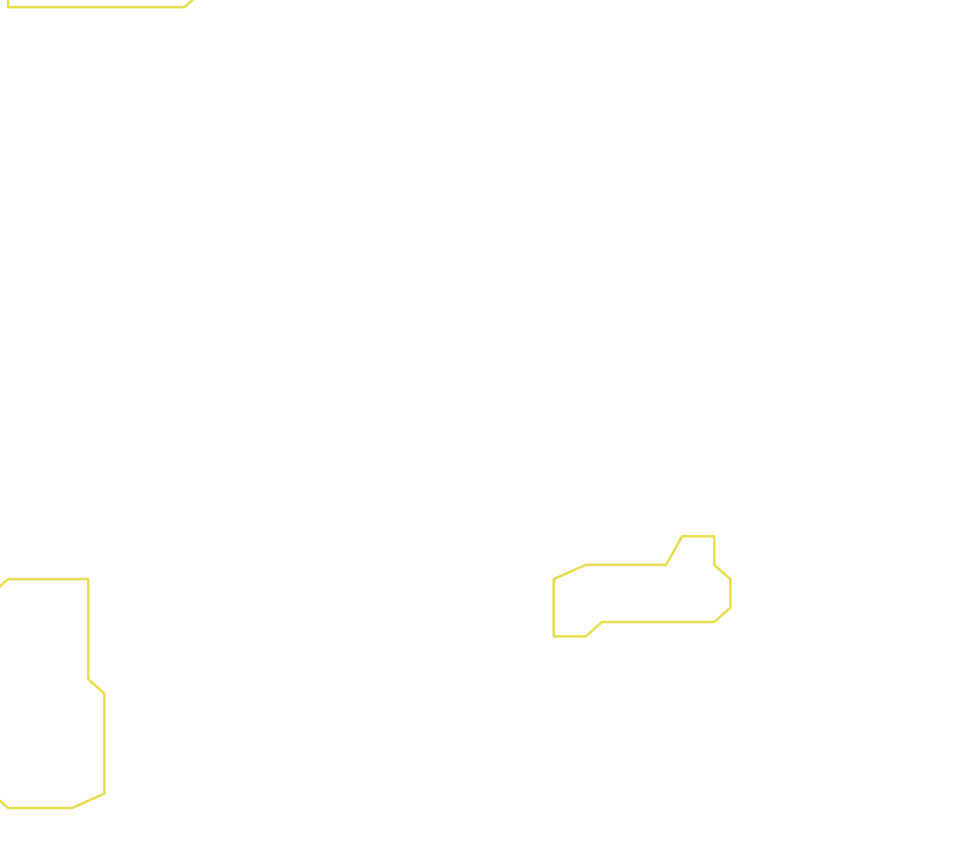 Daksegment ingezoomd met contourlijnen en structuurweergave