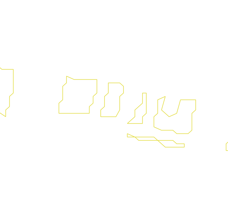 Daksegment ingezoomd met contourlijnen en structuurweergave