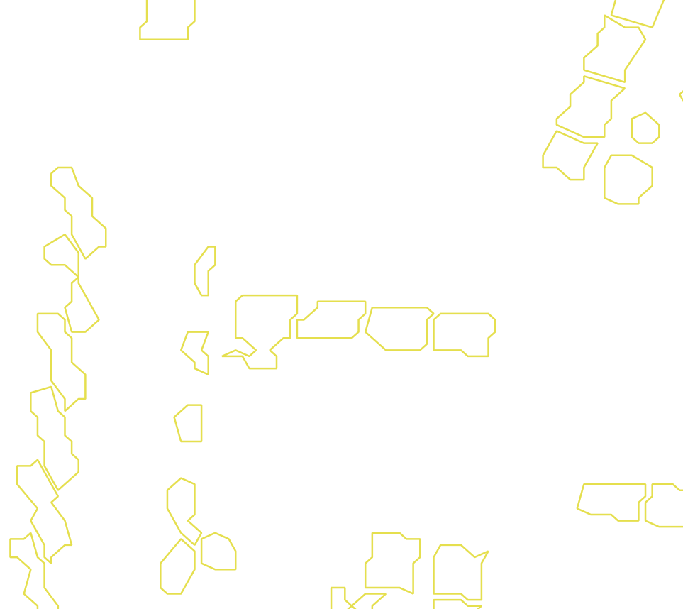 Daksegment met contourlijnen en structuurweergave