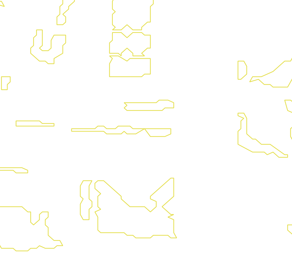 Daksegment met contourlijnen en structuurweergave