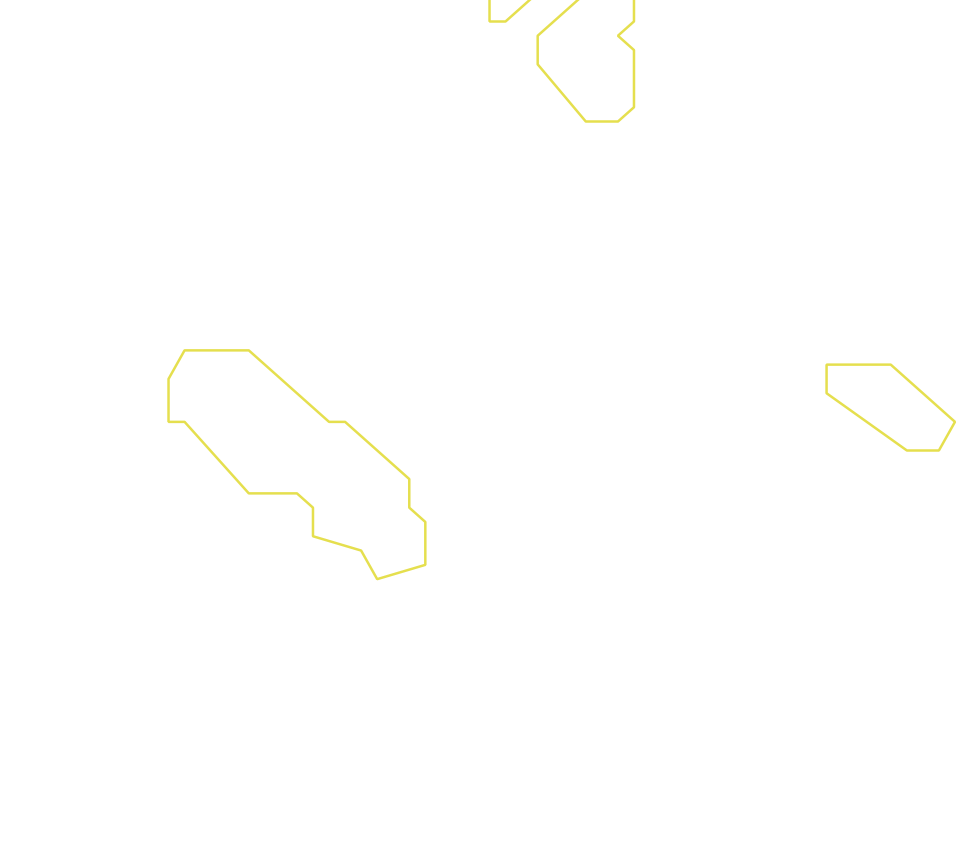Daksegment ingezoomd met contourlijnen en structuurweergave