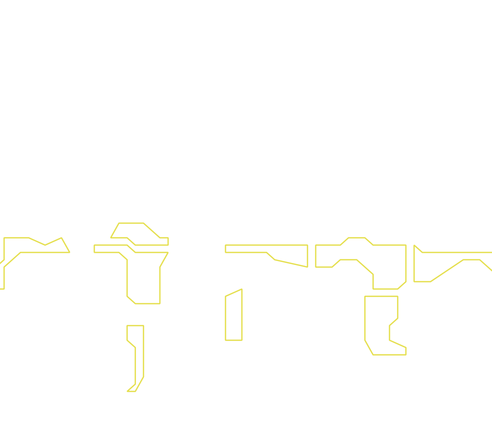 Daksegment ingezoomd met contourlijnen en structuurweergave