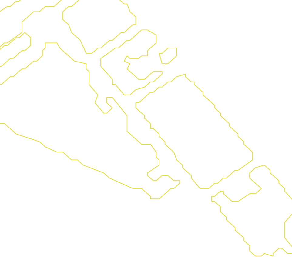 Daksegment met contourlijnen en structuurweergave