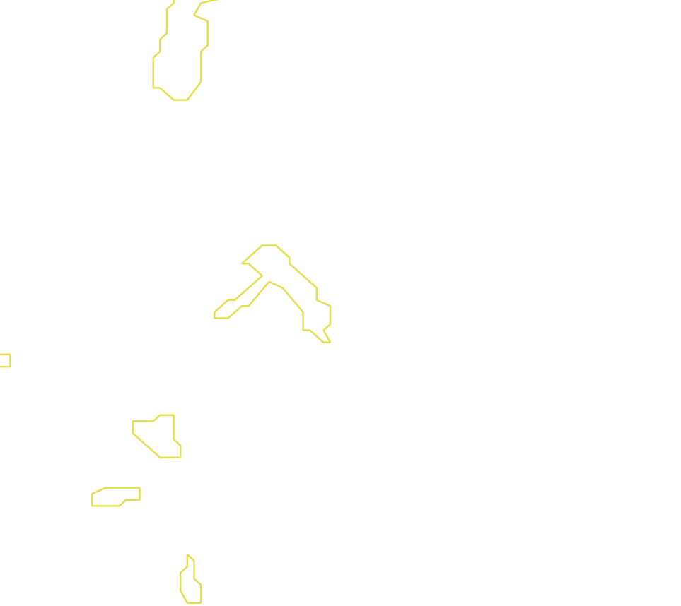 Daksegment met contourlijnen en structuurweergave