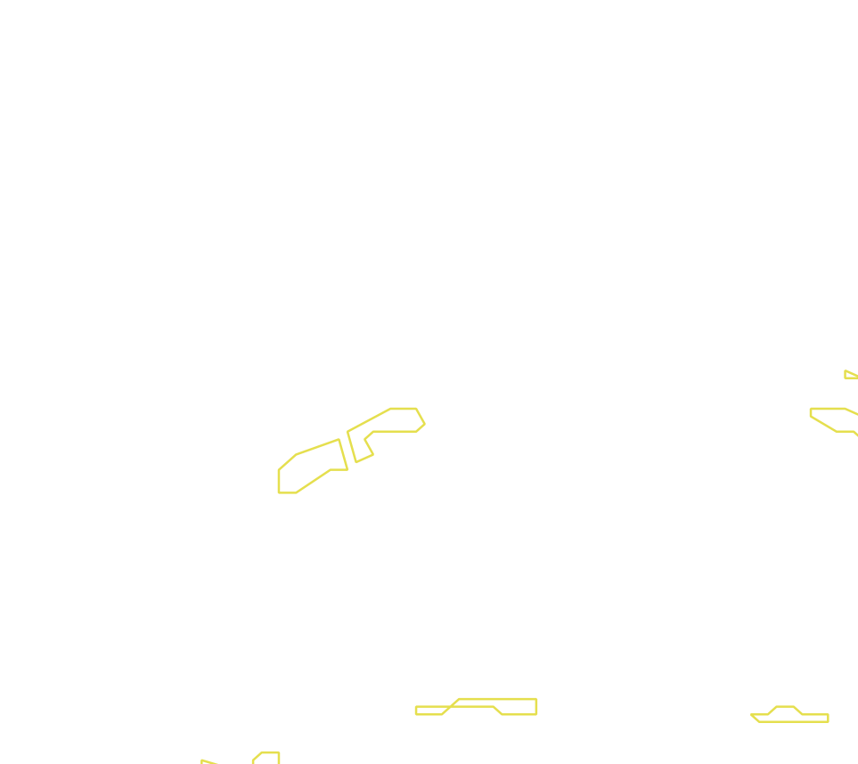 Daksegment met contourlijnen en structuurweergave