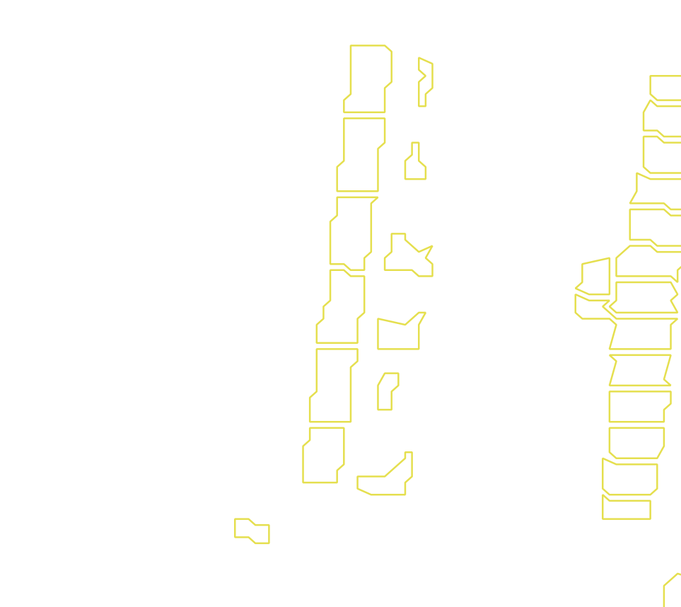 Daksegment met contourlijnen en structuurweergave