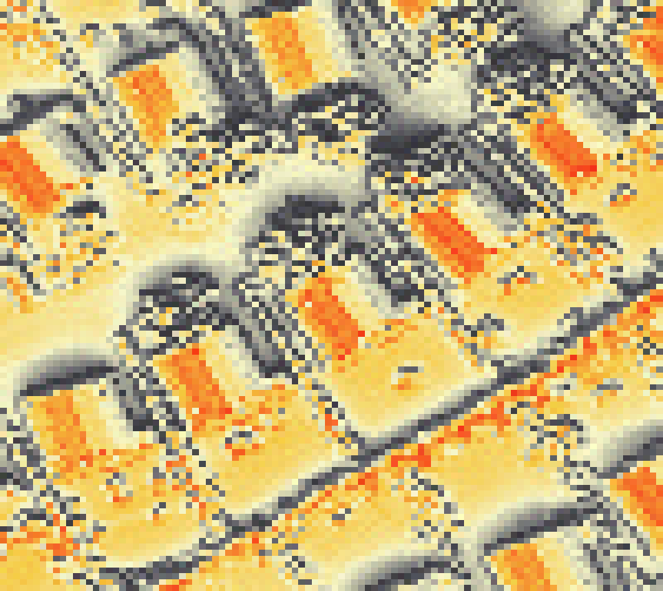 PV-irradiatie op daksegment met intensiteitsverdeling van zonlicht