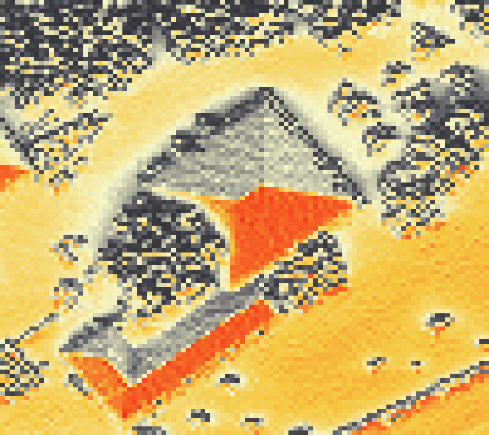 PV-irradiatie op daksegment met intensiteitsverdeling van zonlicht