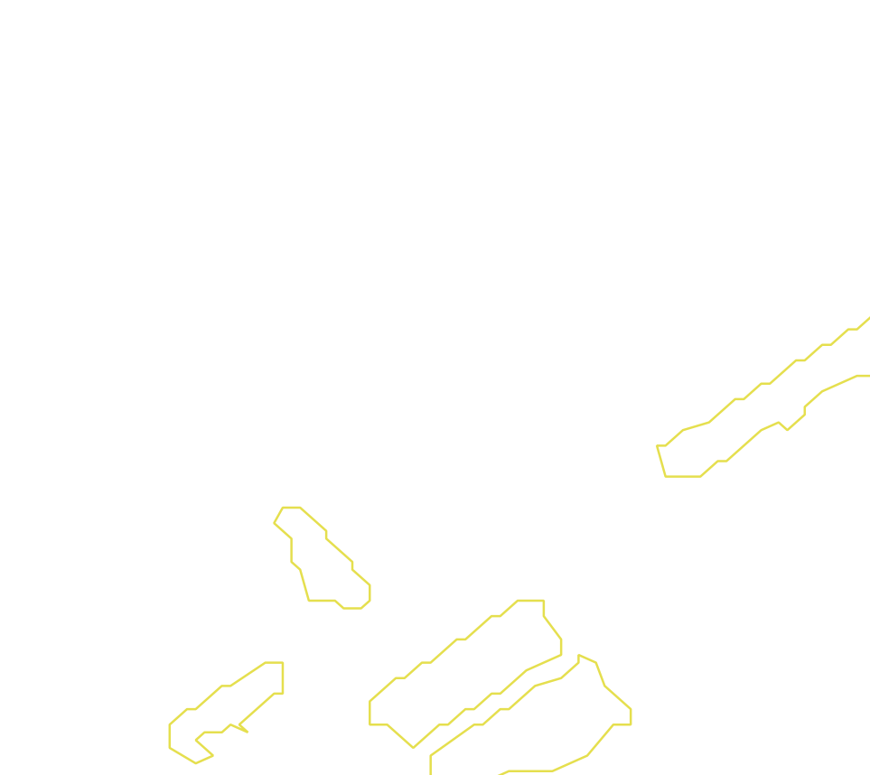 Daksegment met contourlijnen en structuurweergave