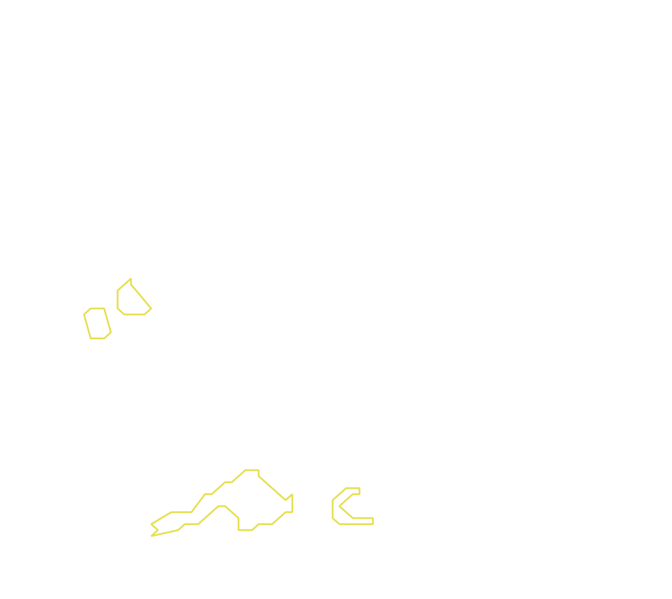 Daksegment met contourlijnen en structuurweergave