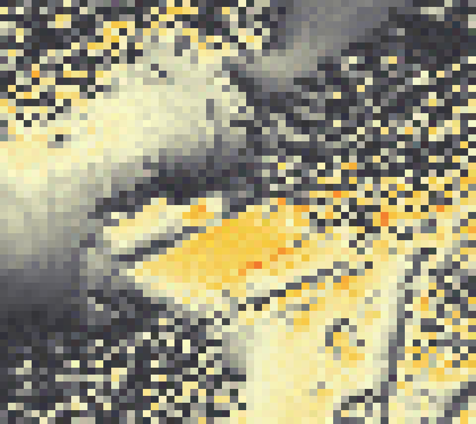 PV-irradiatie op daksegment ingezoomd met intensiteitsverdeling van zonlicht