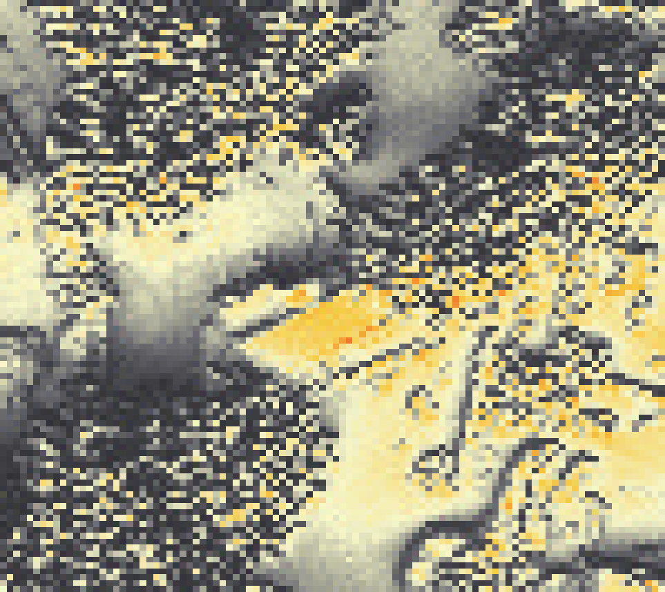 PV-irradiatie op daksegment met intensiteitsverdeling van zonlicht