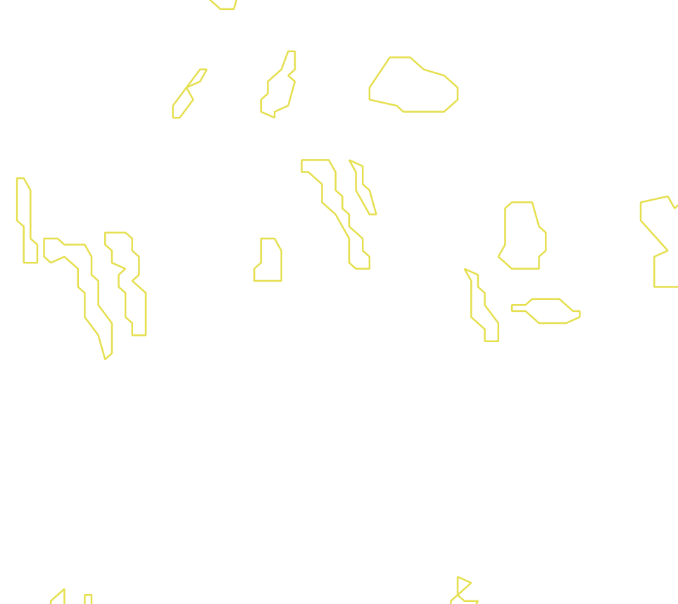 Daksegment met contourlijnen en structuurweergave
