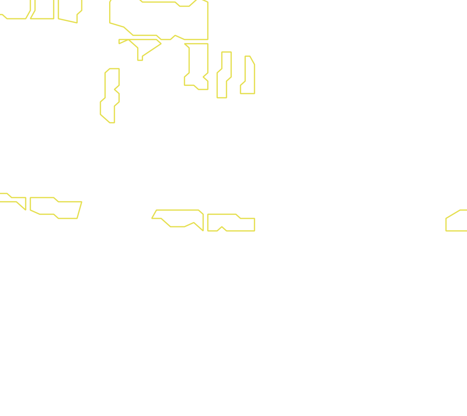 Daksegment met contourlijnen en structuurweergave