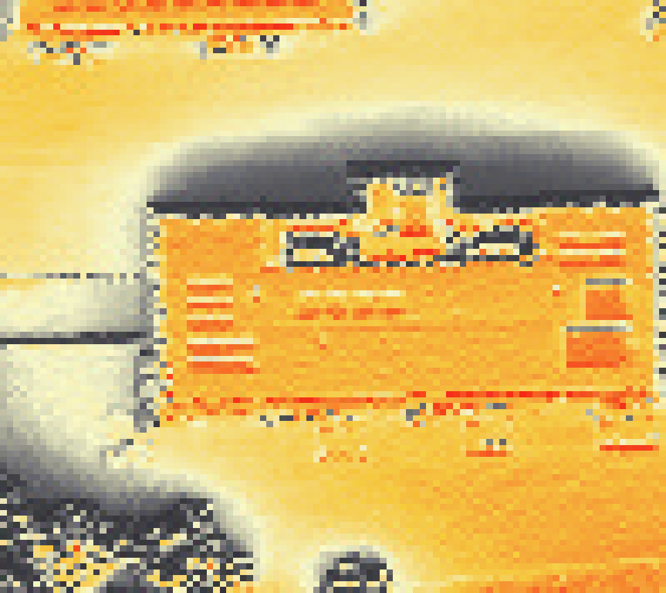 PV-irradiatie op daksegment met intensiteitsverdeling van zonlicht