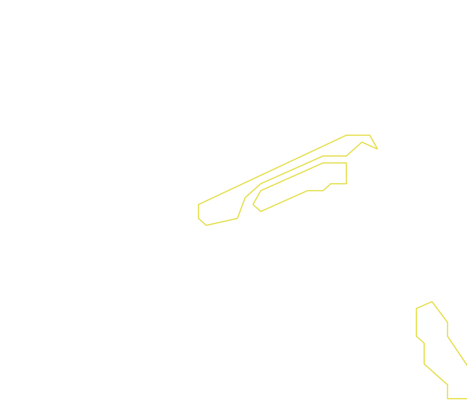 Daksegment ingezoomd met contourlijnen en structuurweergave