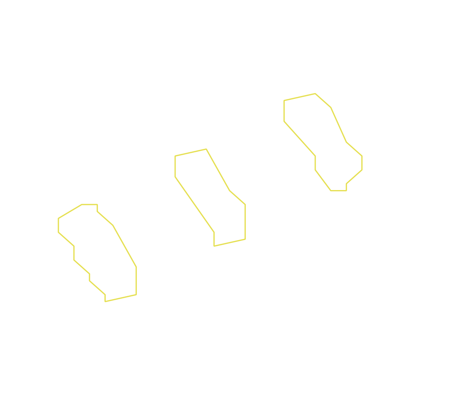 Daksegment ingezoomd met contourlijnen en structuurweergave