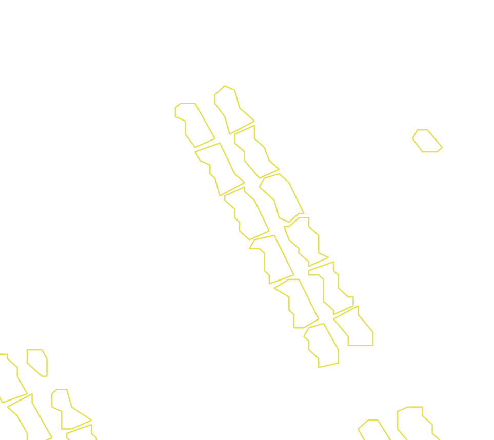 Daksegment met contourlijnen en structuurweergave